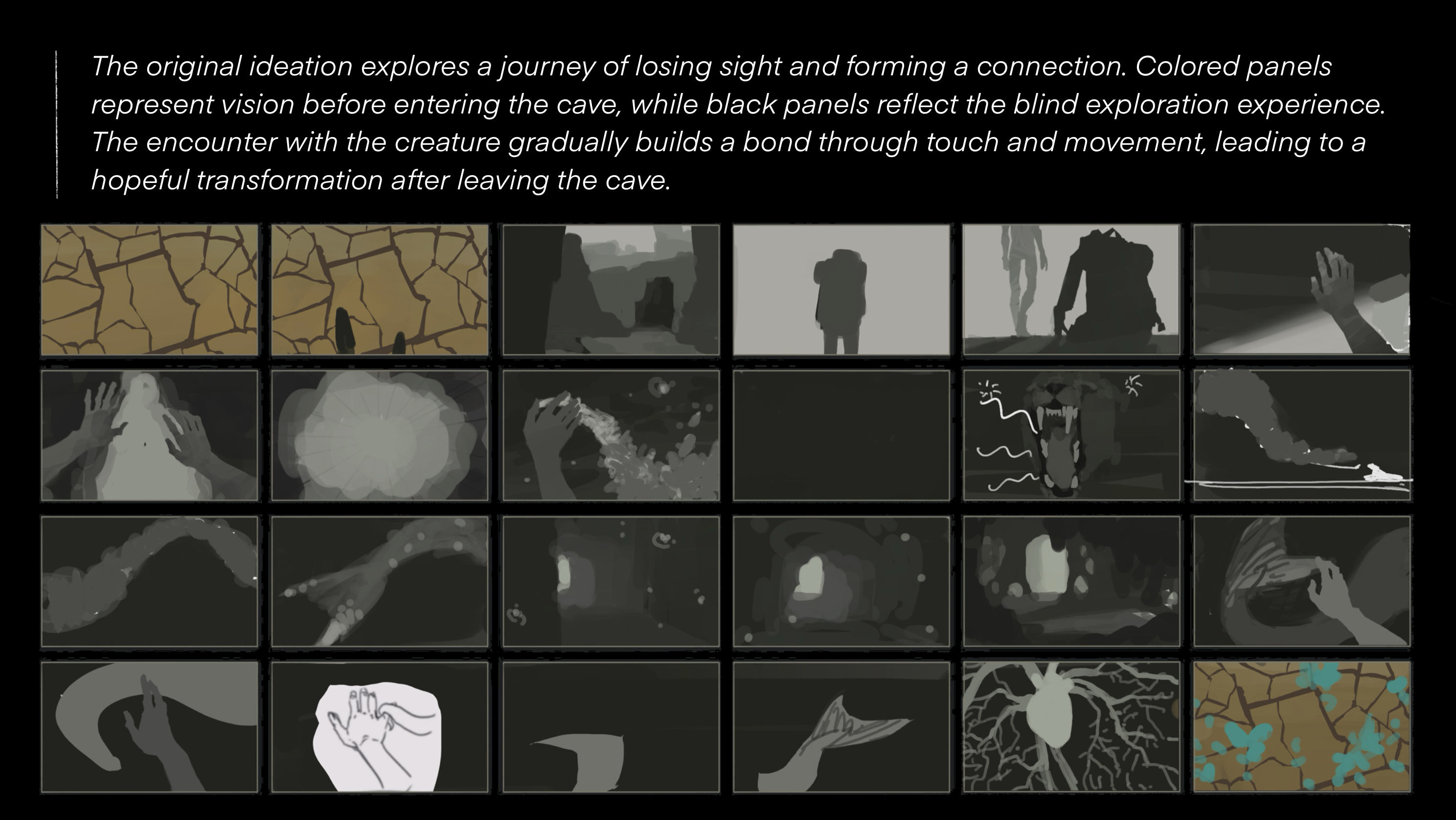 First storyboard pass by Shunran Shen